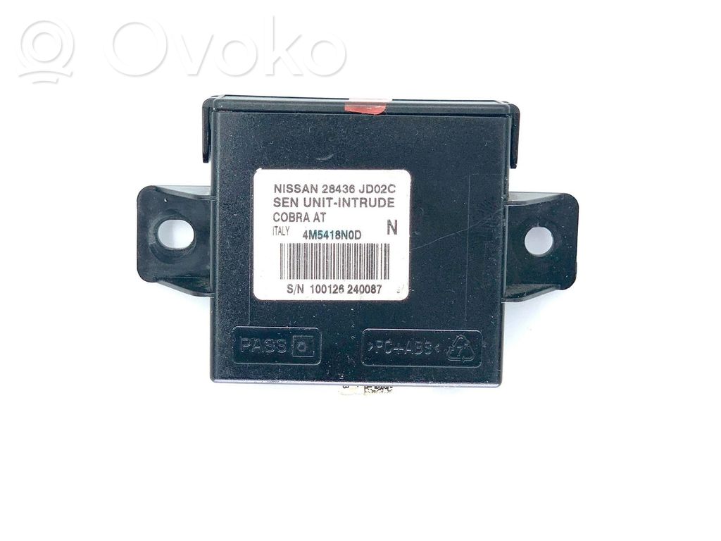 Nissan Qashqai+2 Alarm control unit/module 