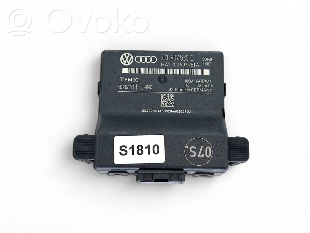 Volkswagen PASSAT B6 Moduł sterowania Gateway 