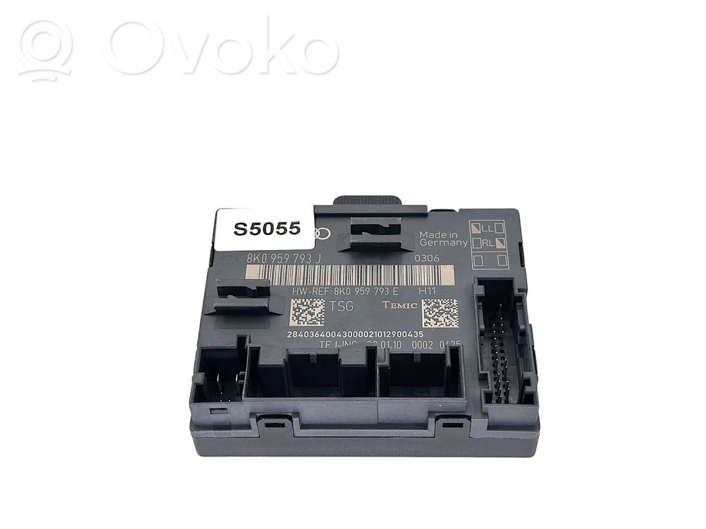 Audi A4 S4 B8 8K Door control unit/module 