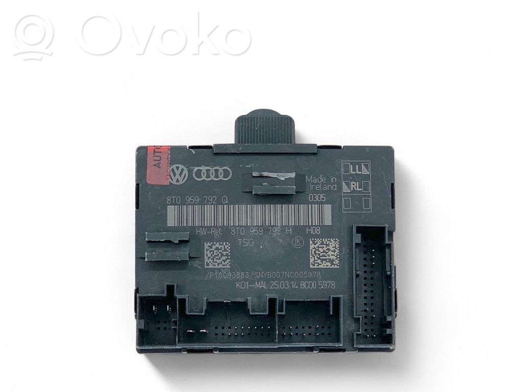 Audi A5 8T 8F Unidad de control/módulo de la puerta 