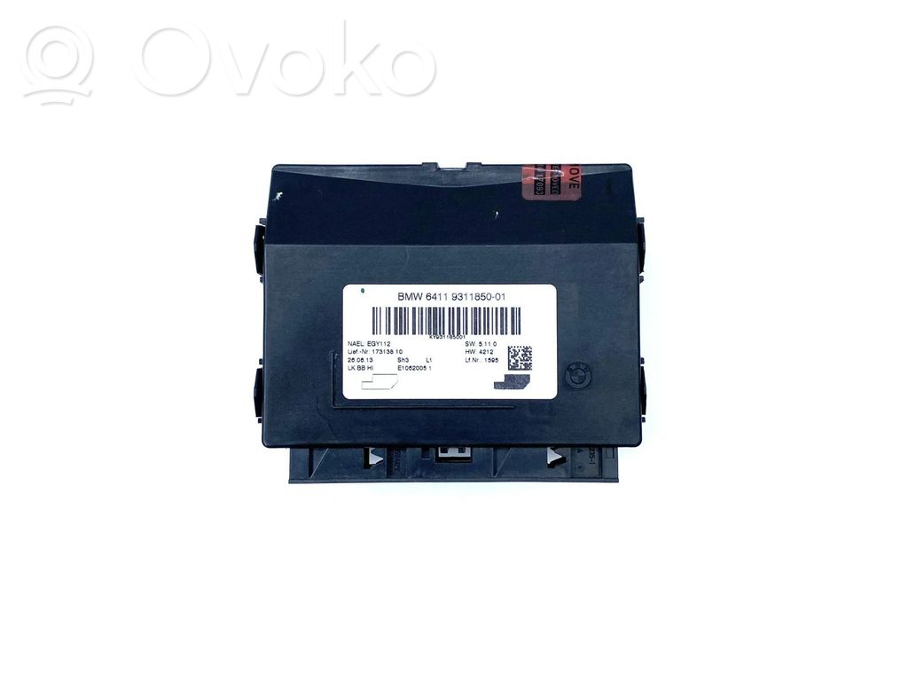 BMW 3 F30 F35 F31 Air conditioning/heating control unit 