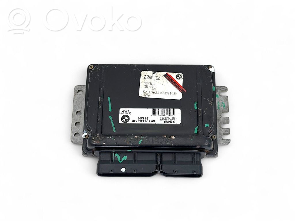 Engine control unit/module   7514587,S118012001,12147514587,12147512798,12147513981,12147513983,12147520019,12147527610,12147557395,7512798,7513981,7513983,7520019,7527610,7557395