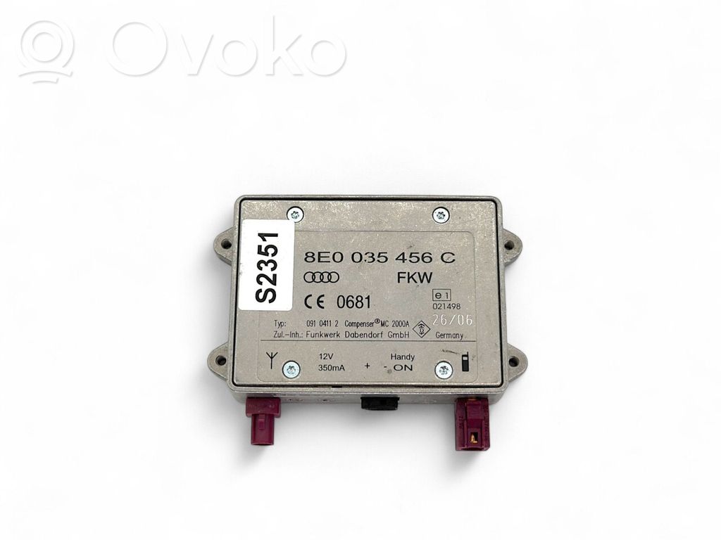 Audi A6 S6 C6 4F Aerial antenna amplifier 