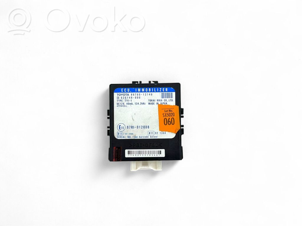 Toyota Corolla E120 E130 Immobilizer control unit/module 