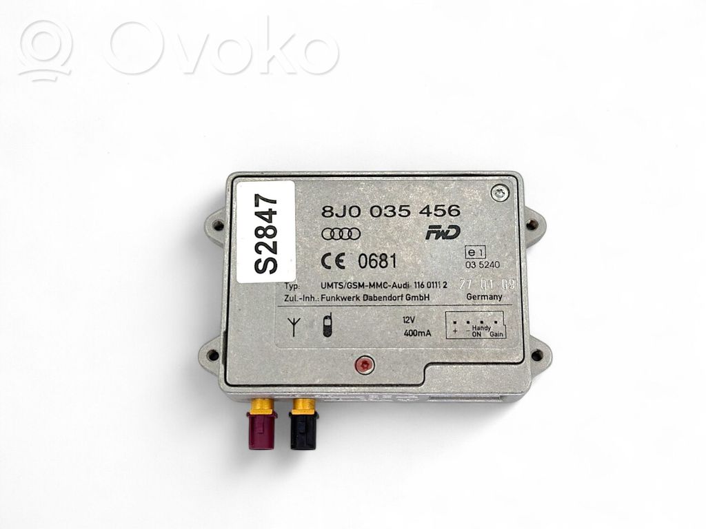 Audi A4 S4 B8 8K Antenos stiprintuvas 