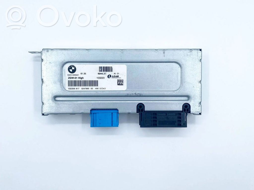 BMW 5 F10 F11 Gateway vadības modulis 