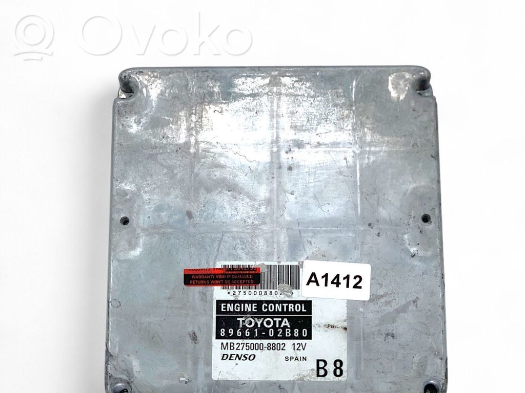 Toyota Corolla E120 E130 Engine control unit/module 