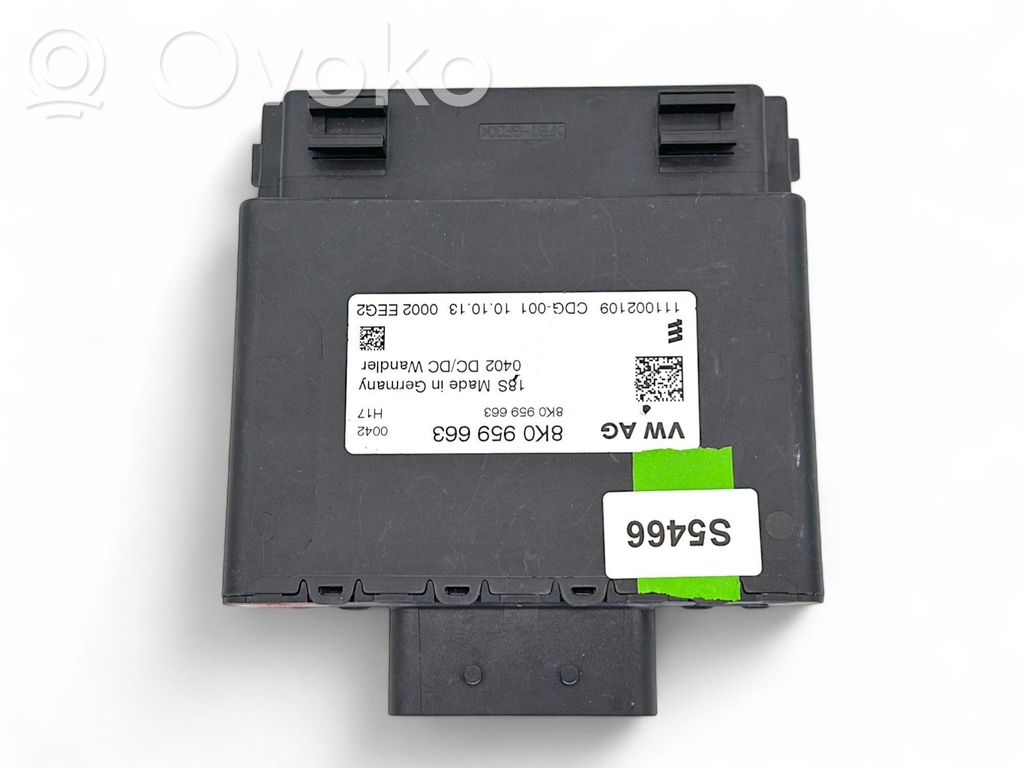 Autres unités de commande / modules   8K0959663,111002109