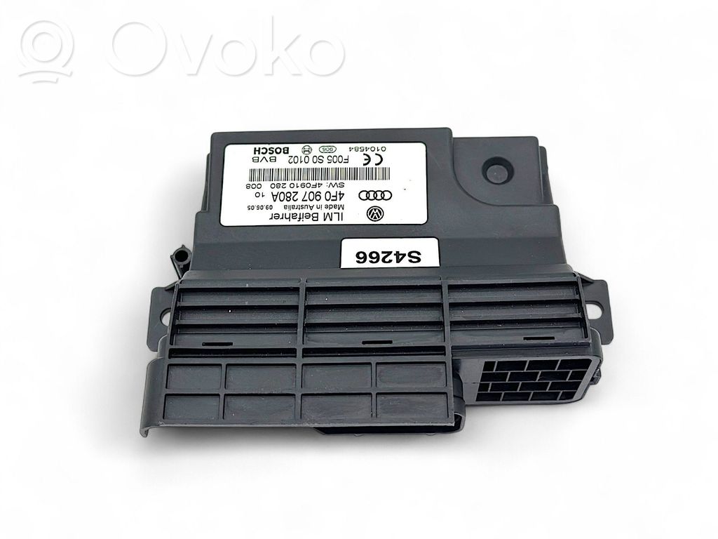 Autres unités de commande / modules   4F0907280A,F005S00102,4F0910280