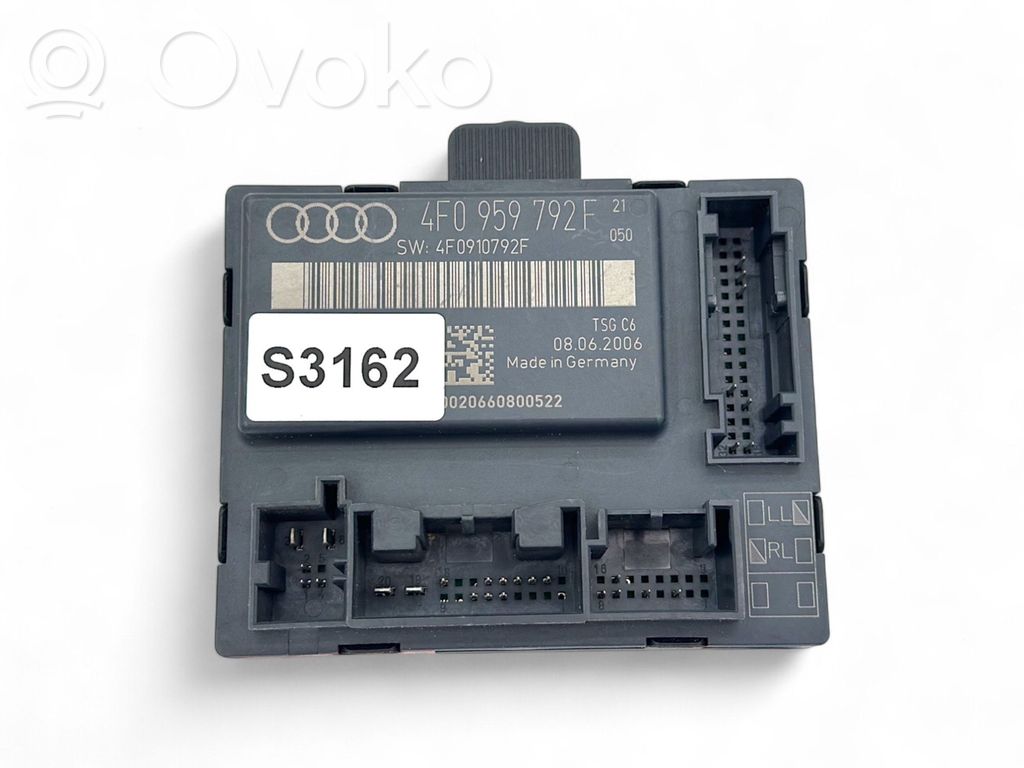 Audi A6 S6 C6 4F Door control unit/module 