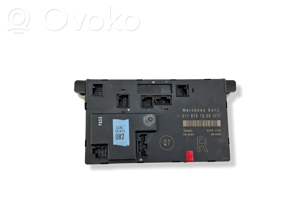 Mercedes-Benz E W211 Door control unit/module 