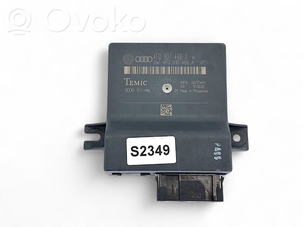 Módulo de control Gateway   4F0907468D,4F0910468A,8006TF7MNL