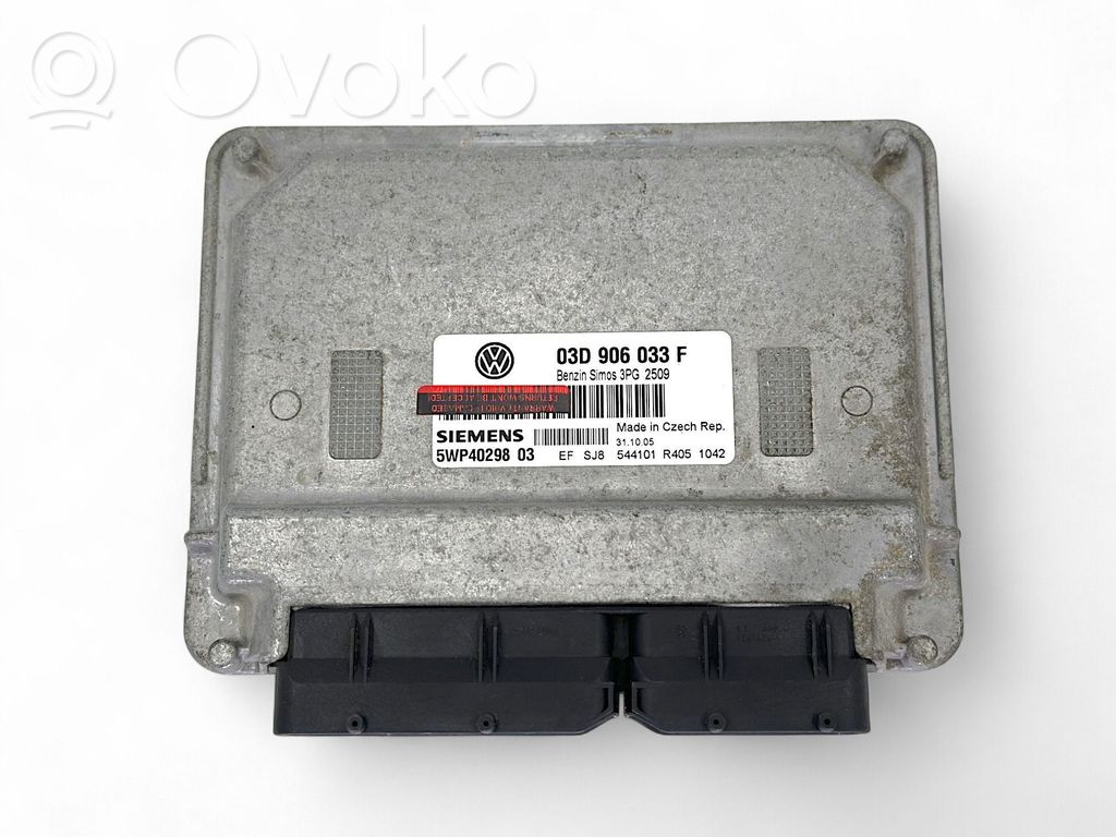 Volkswagen Polo IV 9N3 Engine control unit/module 