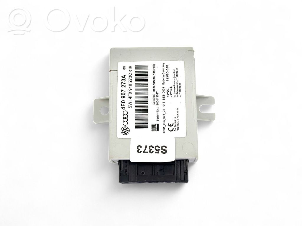 Audi A6 S6 C6 4F Tire pressure control unit 