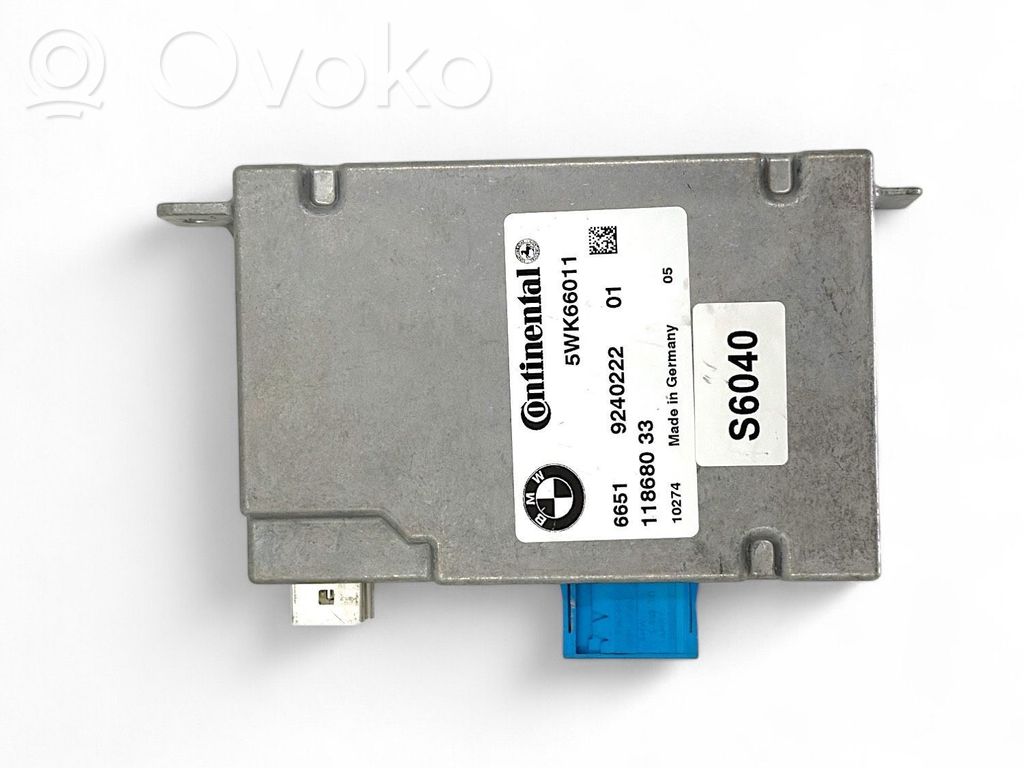 BMW 5 GT F07 Camera control unit module 