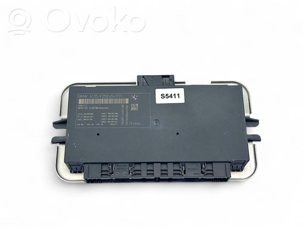 BMW 5 F10 F11 Sterownik / Moduł świateł LCM 