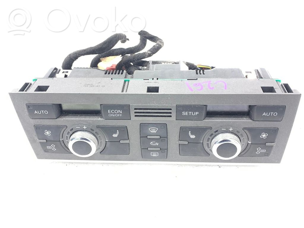 Audi A6 S6 C6 4F Climate control unit 