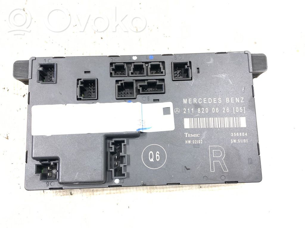 Mercedes-Benz E W211 Door control unit/module 