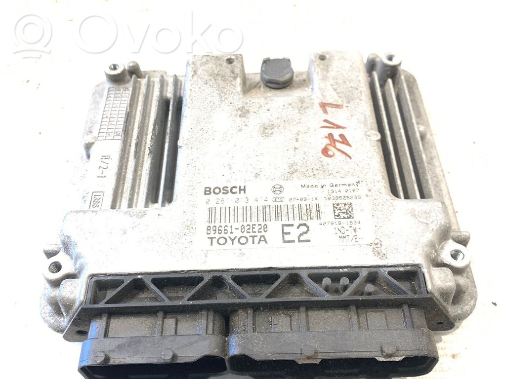 Toyota Auris 150 Engine control unit/module 