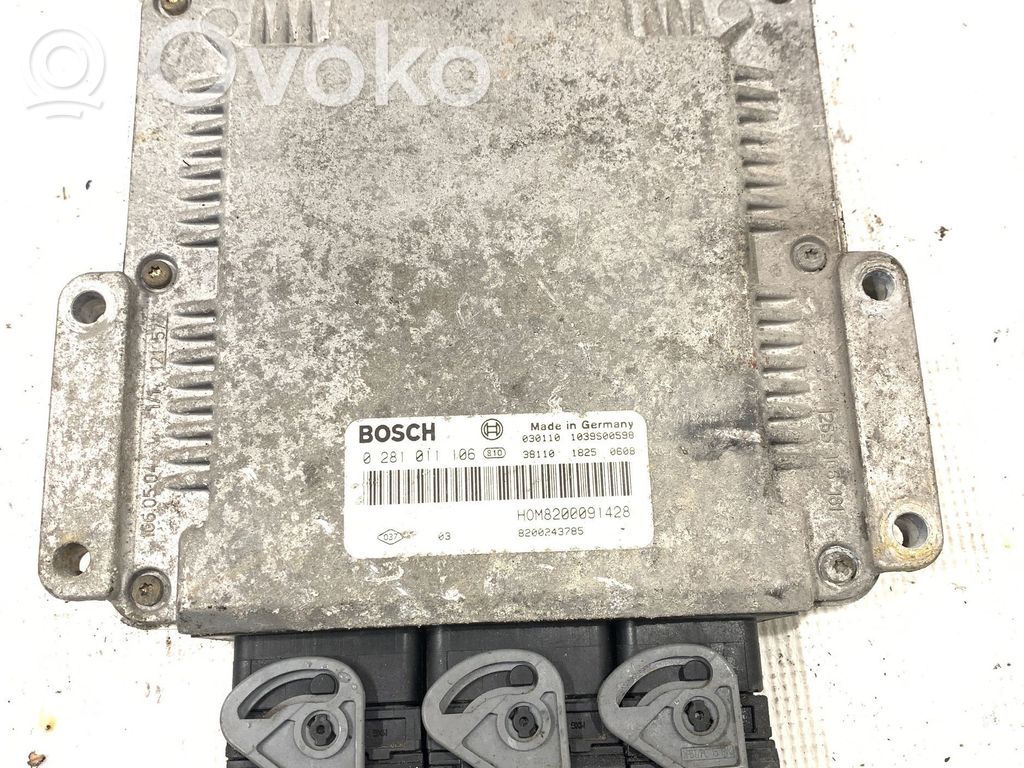 Renault Laguna II Engine control unit/module 