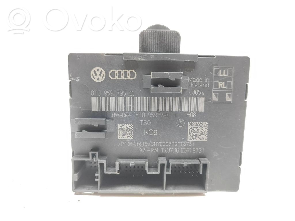 Audi A5 Sportback 8TA Door control unit/module 