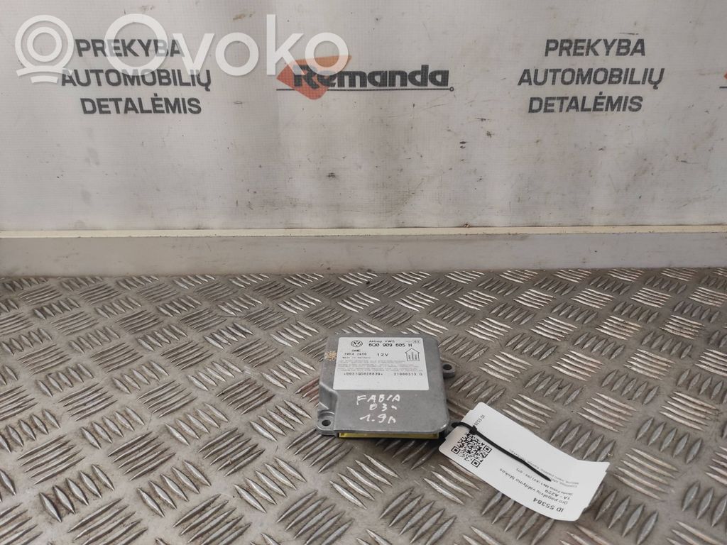 Skoda Fabia Mk1 (6Y) Sterownik / Moduł Airbag 