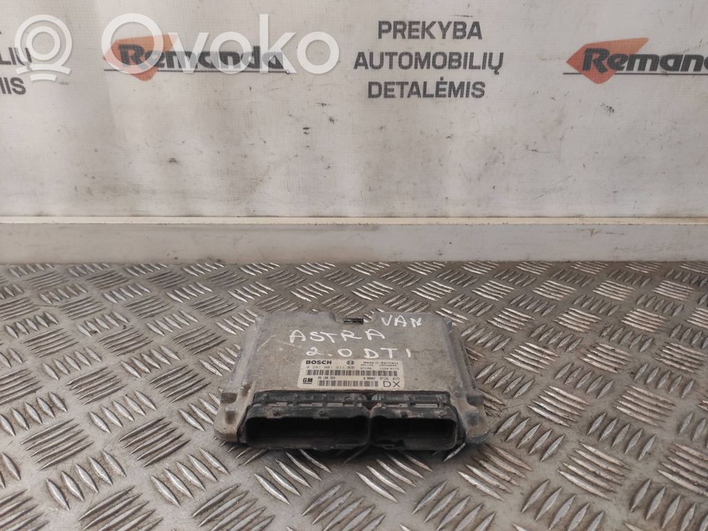 Opel Astra G Engine control unit/module 