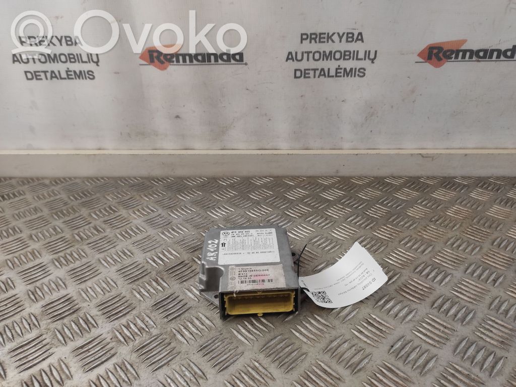 Audi A6 S6 C6 4F Airbag control unit/module 