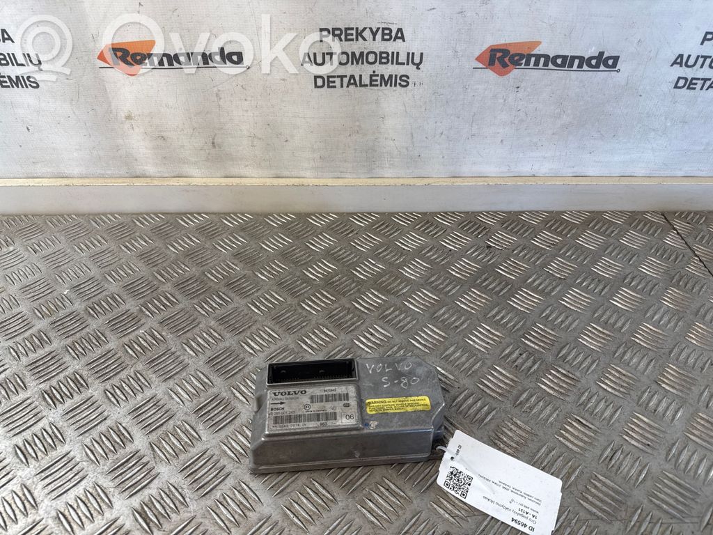 Volvo S80 Airbag control unit/module 
