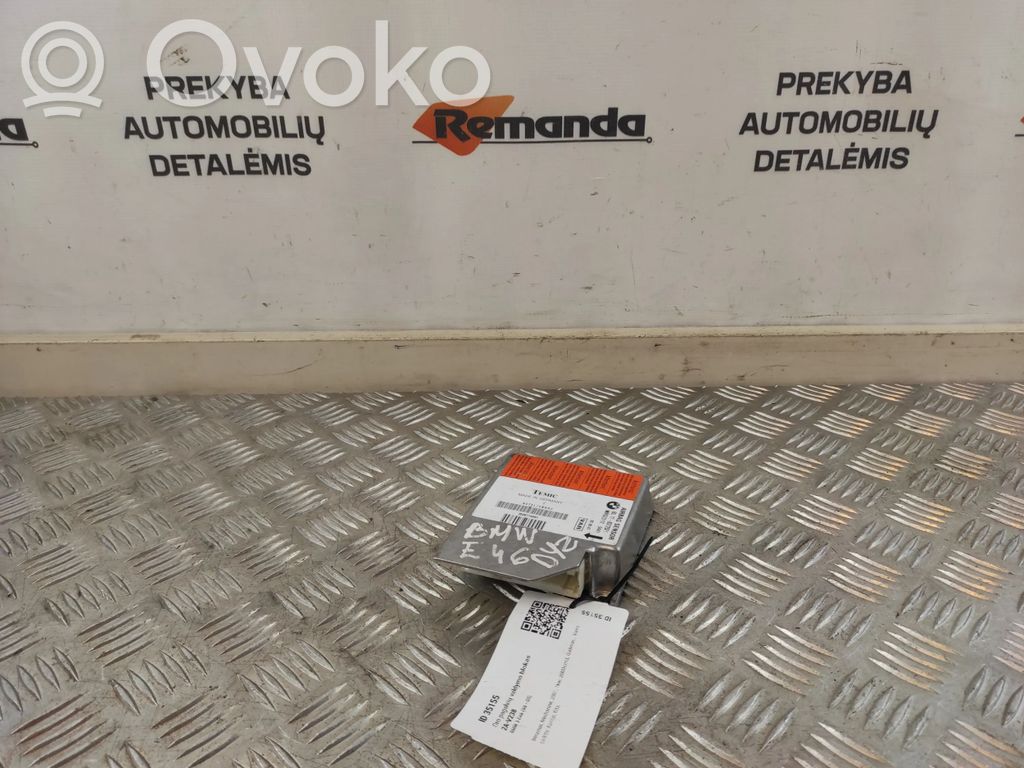 BMW 3 E46 Airbag control unit/module 