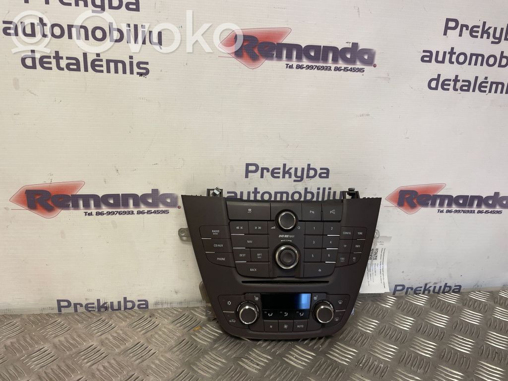 Opel Insignia A Climate control unit 