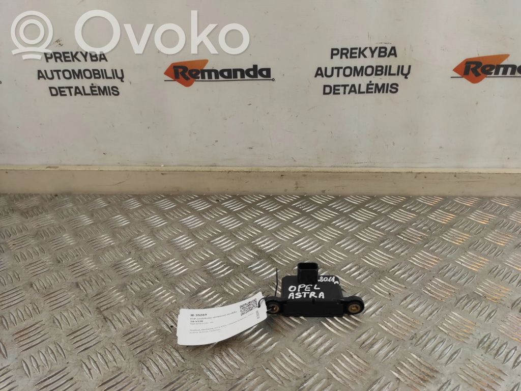 Opel Astra J ESP acceleration yaw rate sensor 