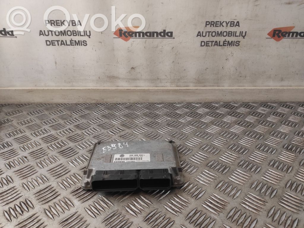 Engine control unit/module   03E906033L,03E906033L,5WP4430107