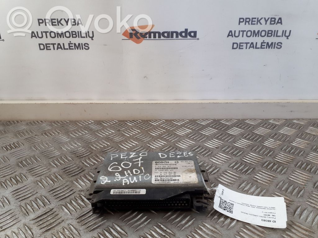 Peugeot 607 Gearbox control unit/module 