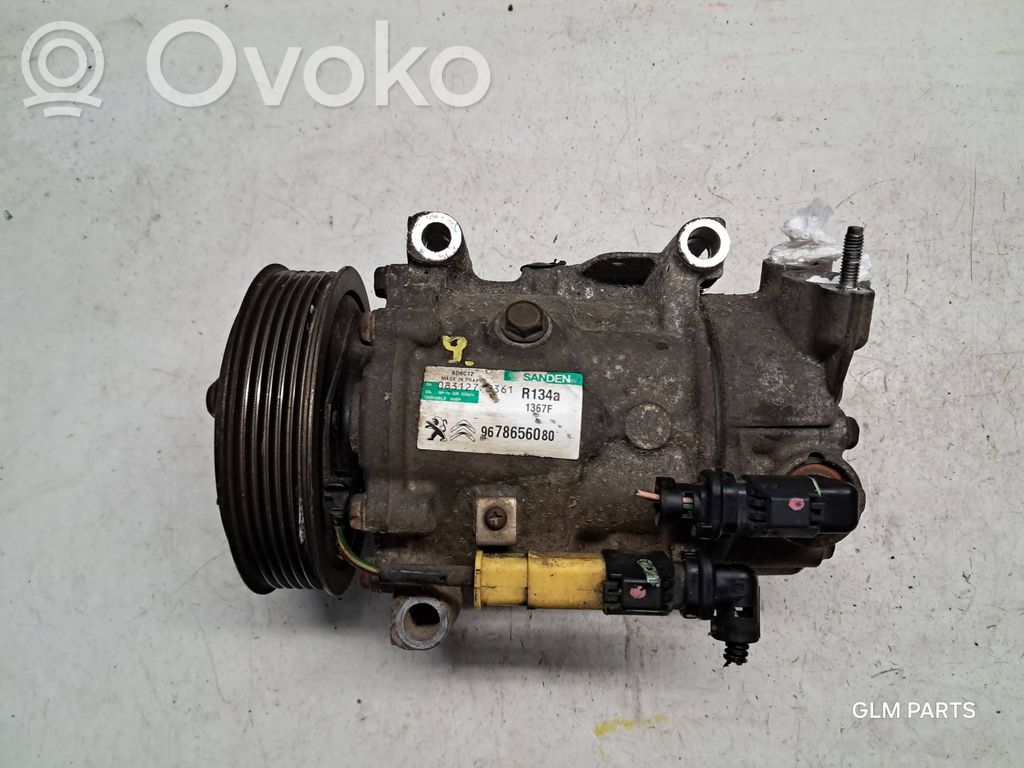 Peugeot 5008 Air conditioning (A/C) compressor (pump) 