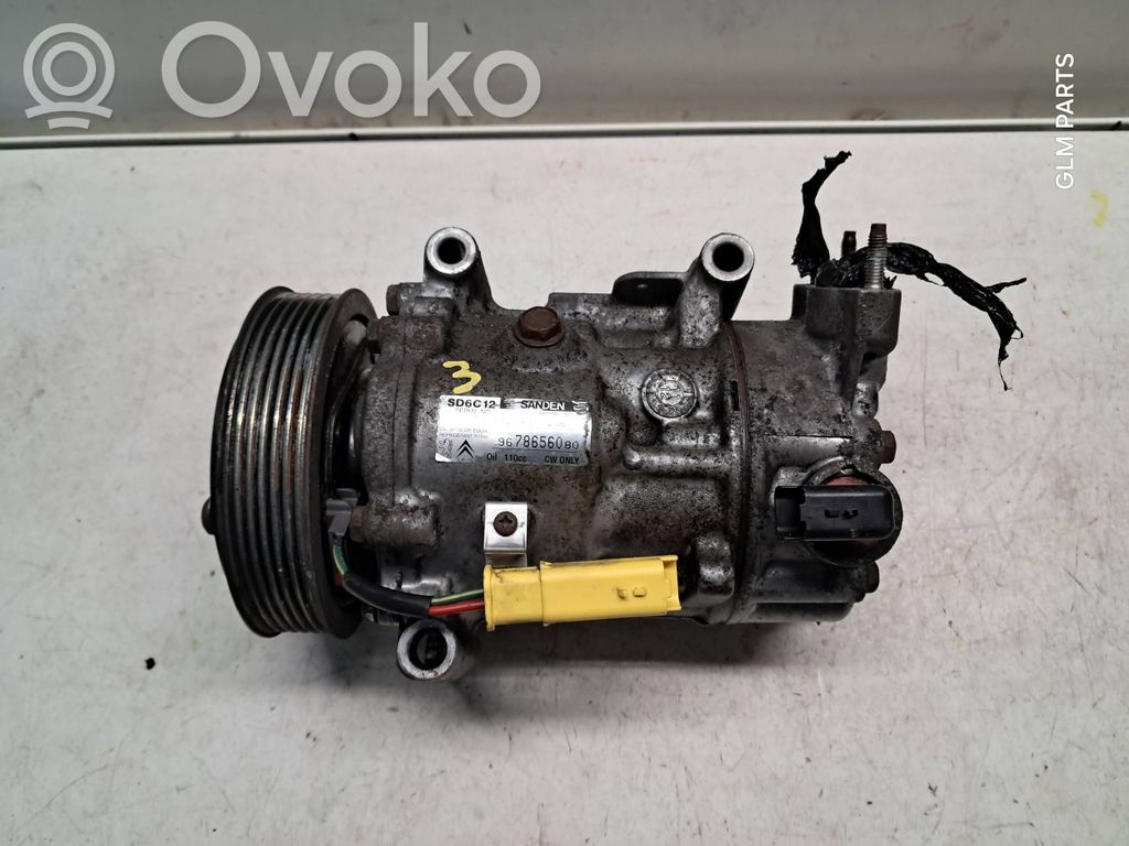 Peugeot 2008 I Air conditioning (A/C) compressor (pump) 