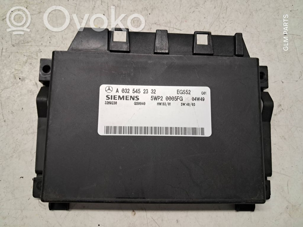 Mercedes-Benz CLK A209 C209 Unitate/modul de control cutie de viteze 