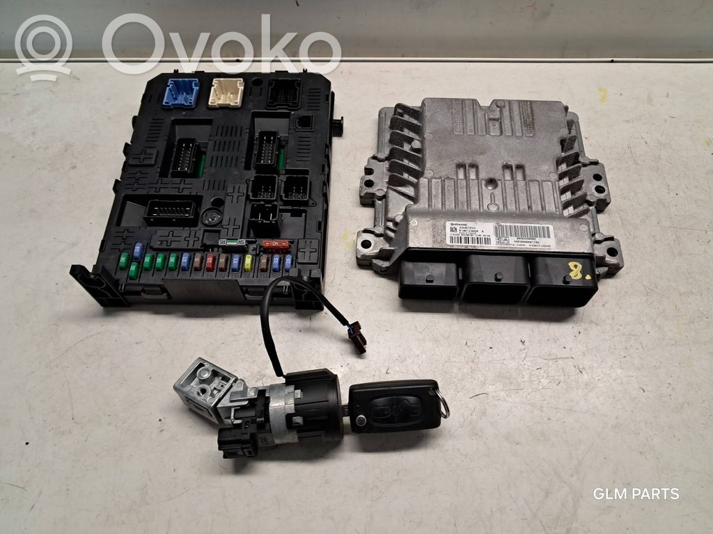 Peugeot 3008 I Engine ECU kit and lock set 