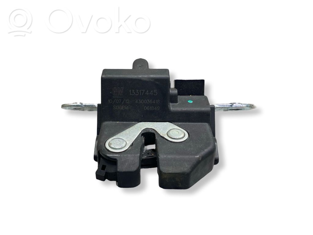 Opel Corsa D Tailgate/trunk/boot lock/catch/latch 