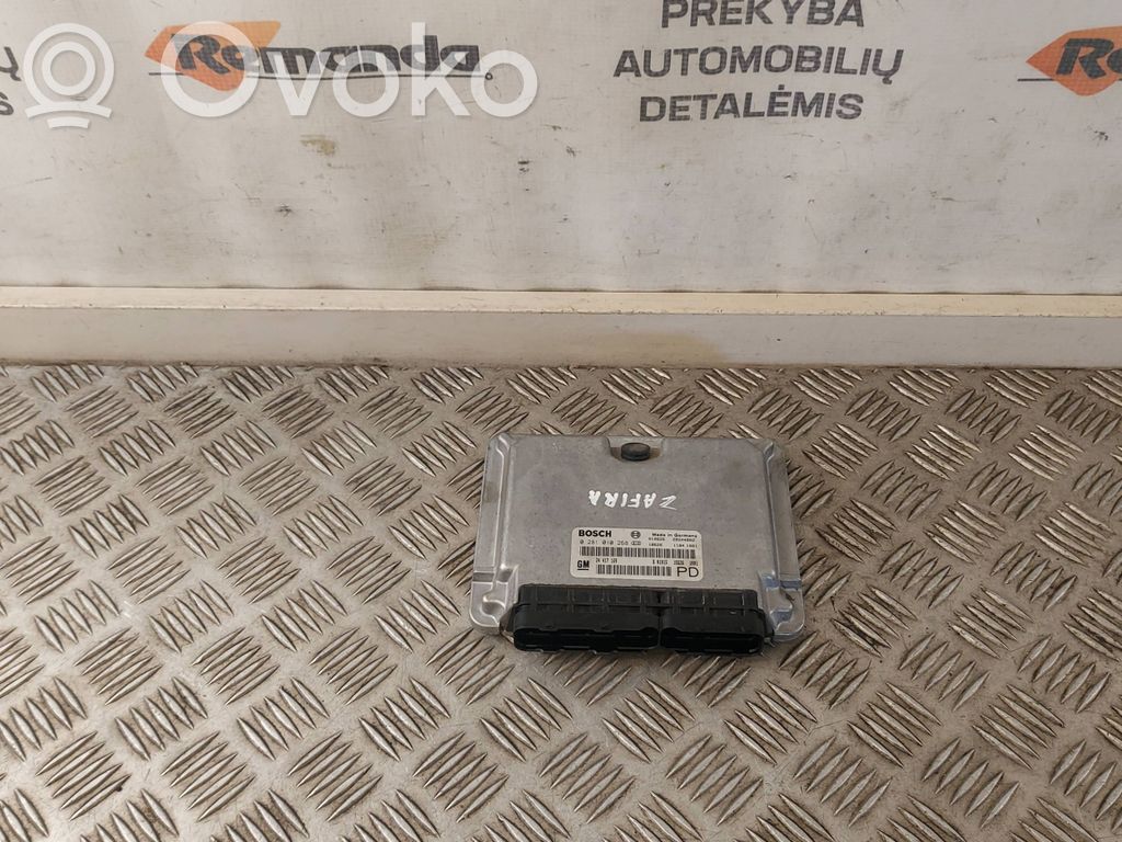 Opel Zafira A Unitate/modul de control motor 