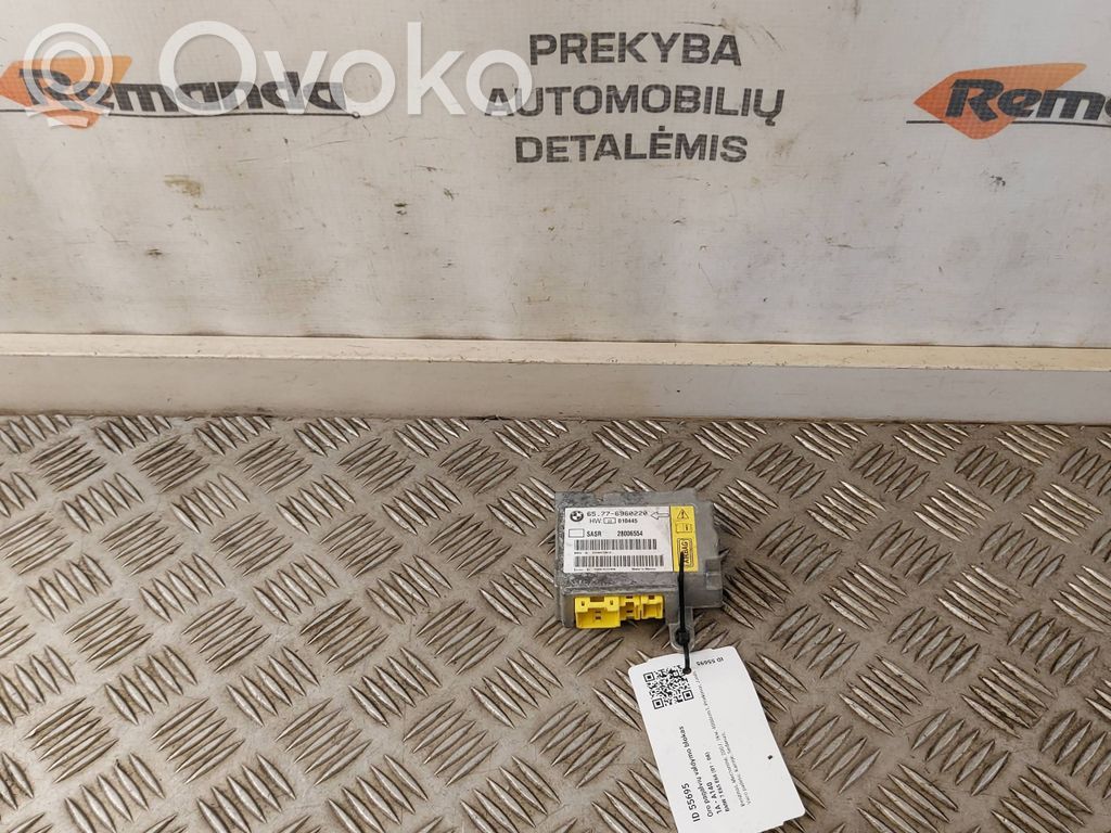 BMW 7 E65 E66 Oro pagalvių valdymo blokas 