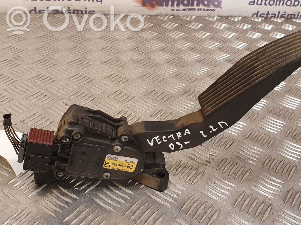 Opel Vectra C Akseleratora pedālis 