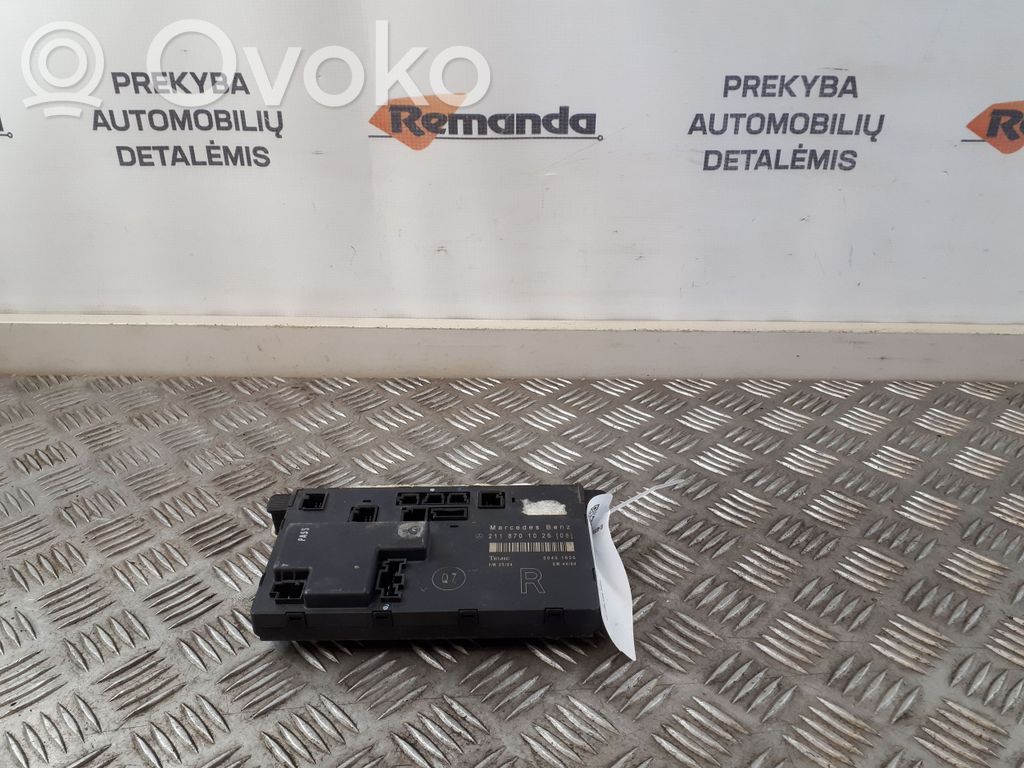 Mercedes-Benz E W211 Door control unit/module 