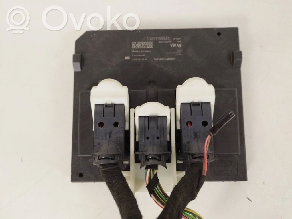Moduł / Sterownik komfortu   5Q0937085AC,5WK50896H,BCMPQ37H