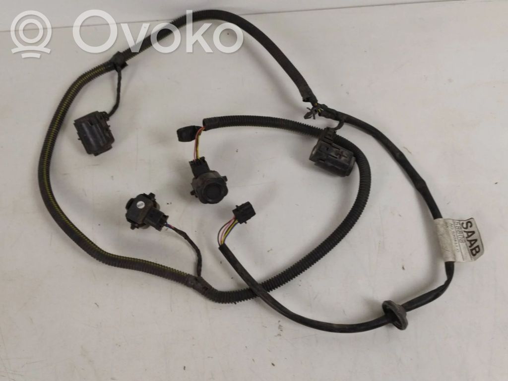 Saab 9-3 Ver2 Parking sensor (PDC) wiring loom 