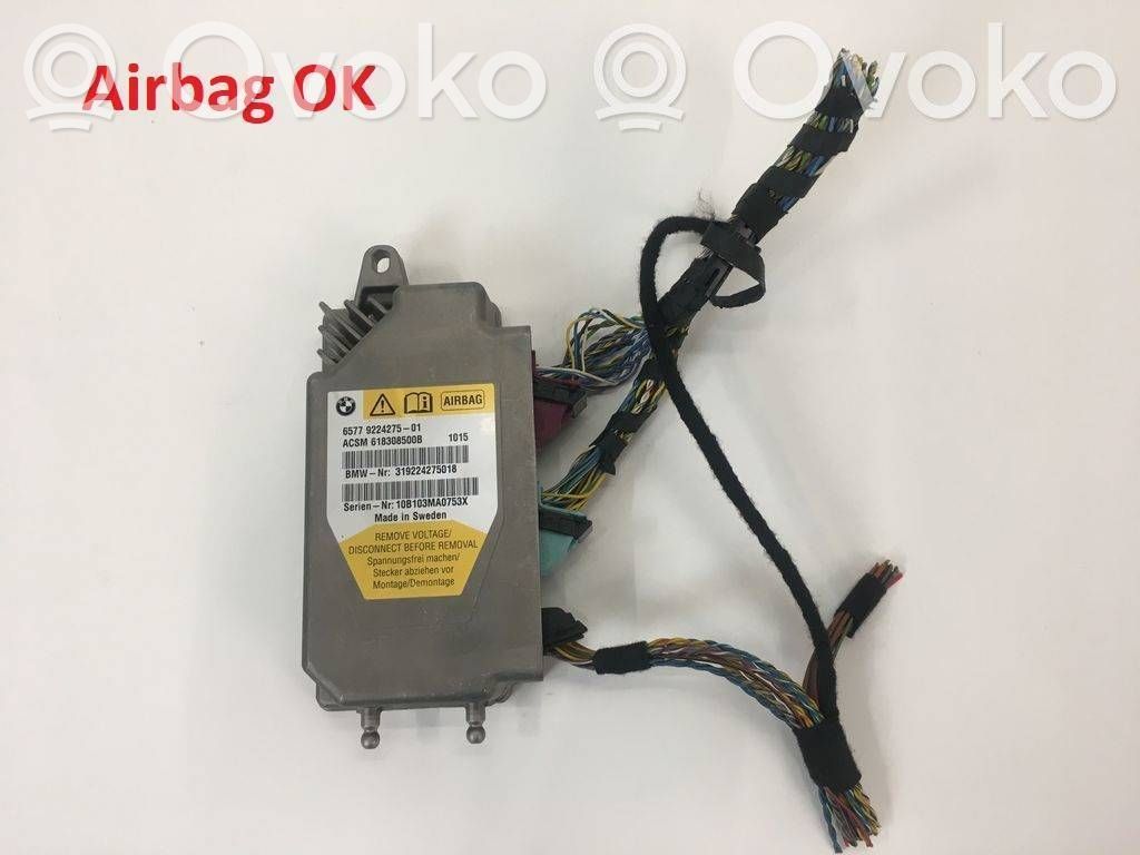 BMW 7 F01 F02 F03 F04 Airbag control unit/module 