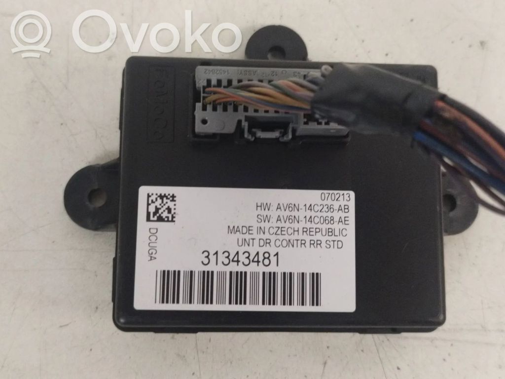 Volvo S60 Unité de commande module de porte 