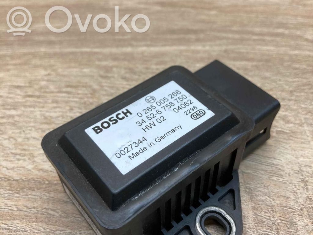 BMW 5 E60 E61 ESP acceleration yaw rate sensor 