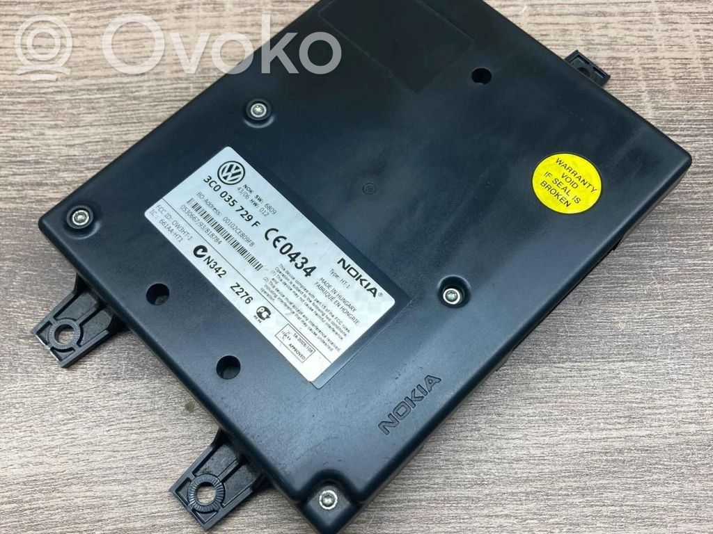 Volkswagen PASSAT B6 Tālruņa vadības bloks 