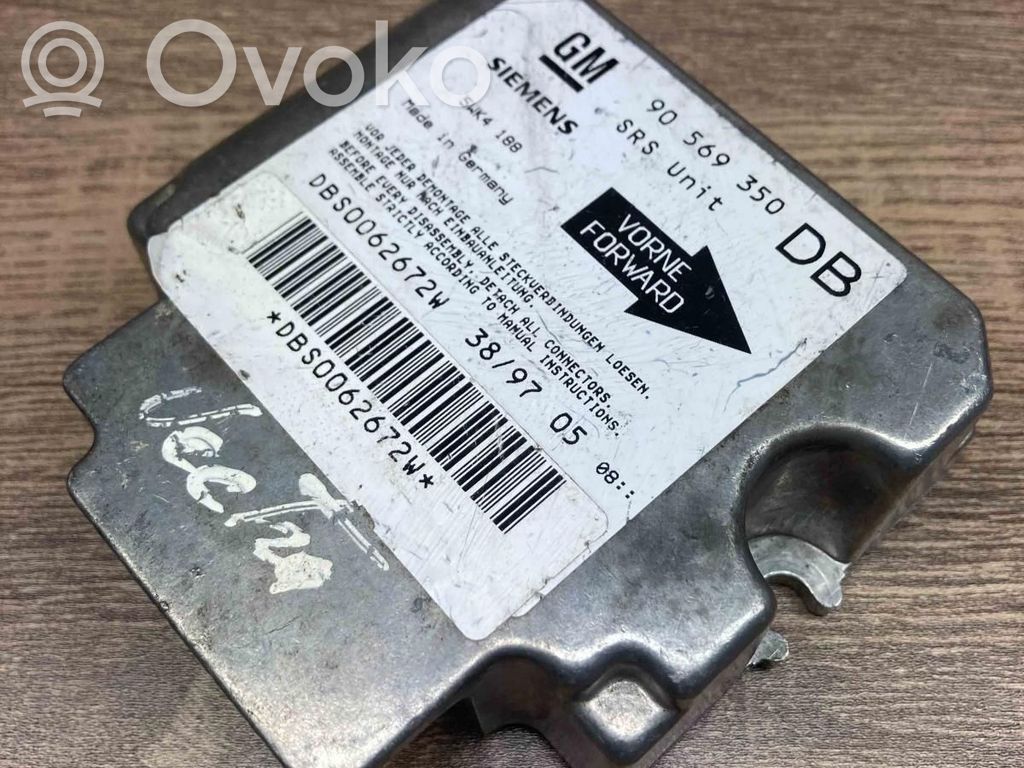 Opel Vectra B Airbagsteuergerät 